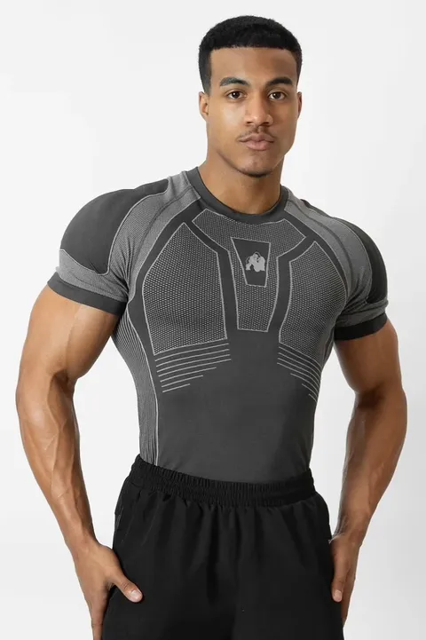 Arcata Seamless T-Shirt - Dark Gray
