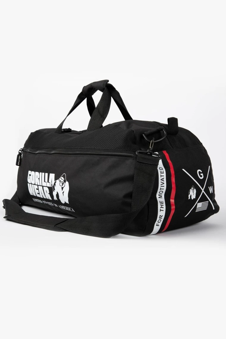Norris Hybrid Gym Bag - Black - Image 1