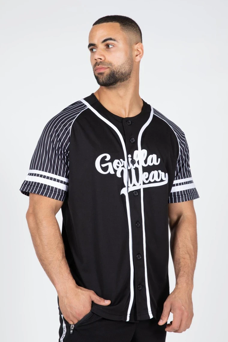82 Baseball Jersey - Black - Image 1