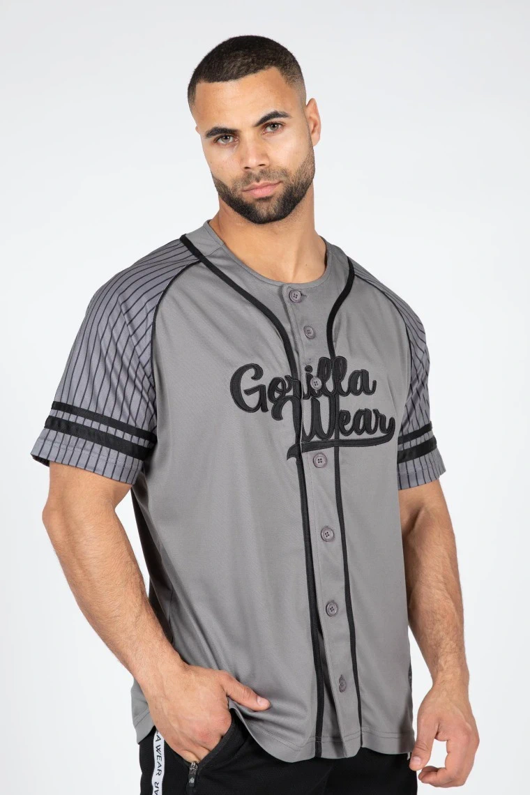 82 Baseball Jersey - Gray - Image 1