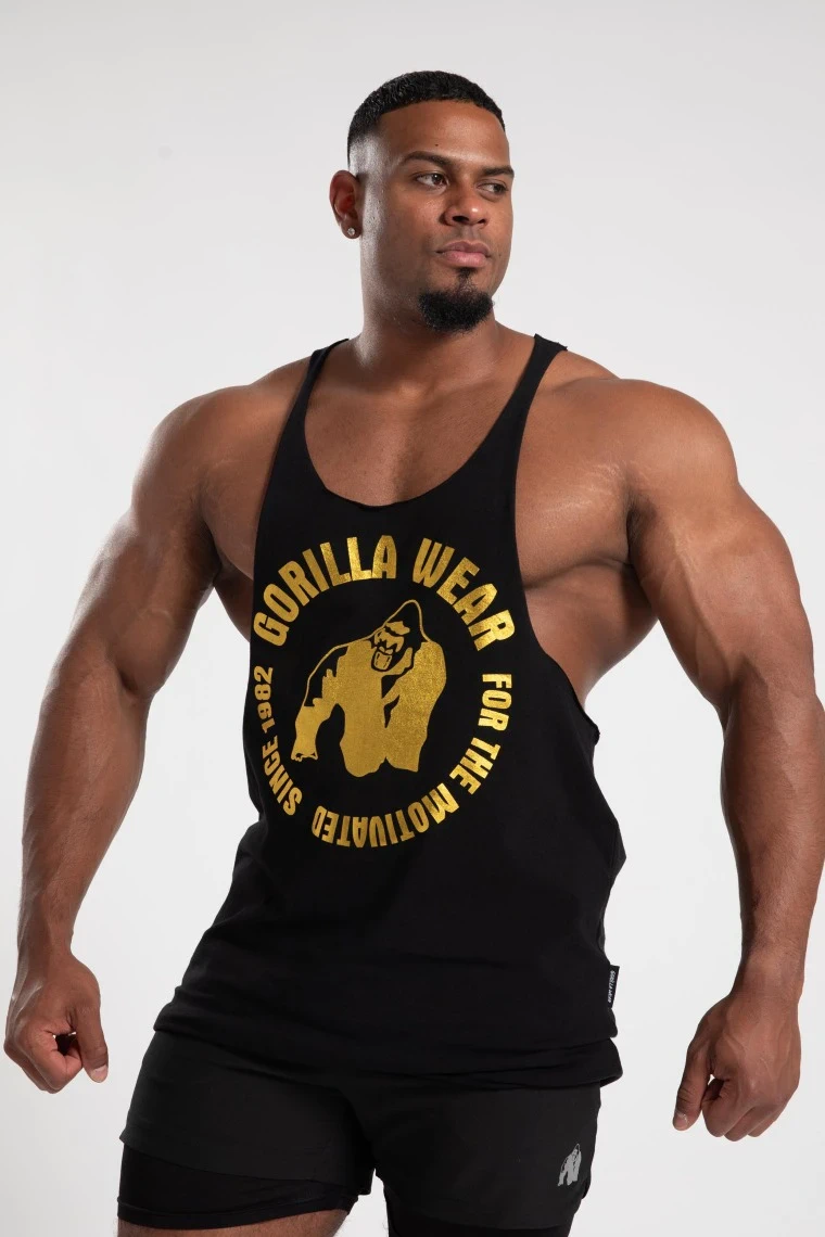Melrose Stringer - Black/Gold - Image 1