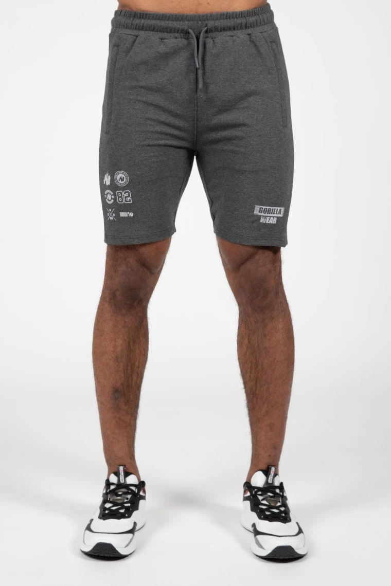 Lopez Shorts - Dark Gray Melange - Image 1