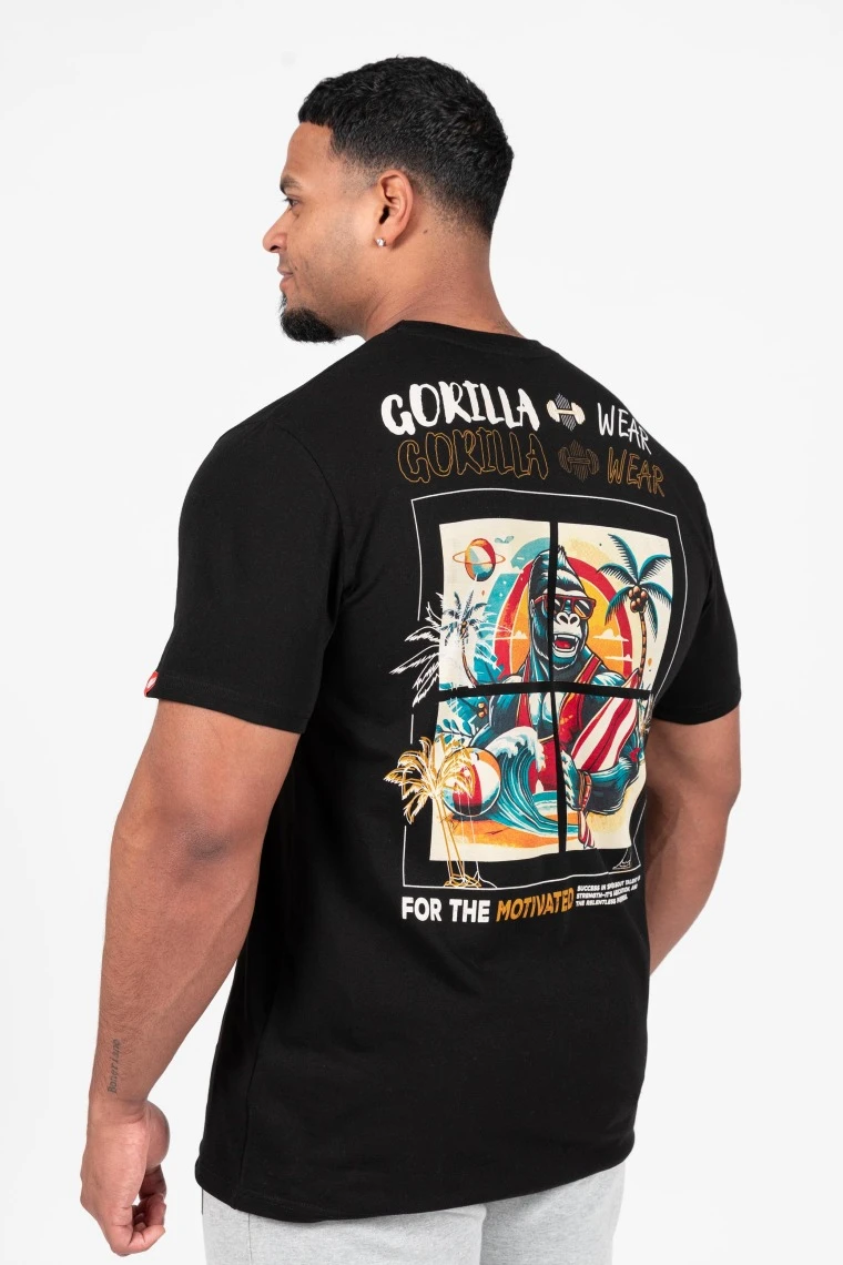 Santa Cruz T-Shirt - Black - Image 1