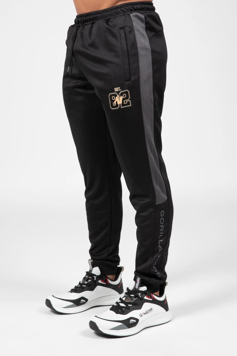 Devon Training Pants - Black/Gray - Image 1