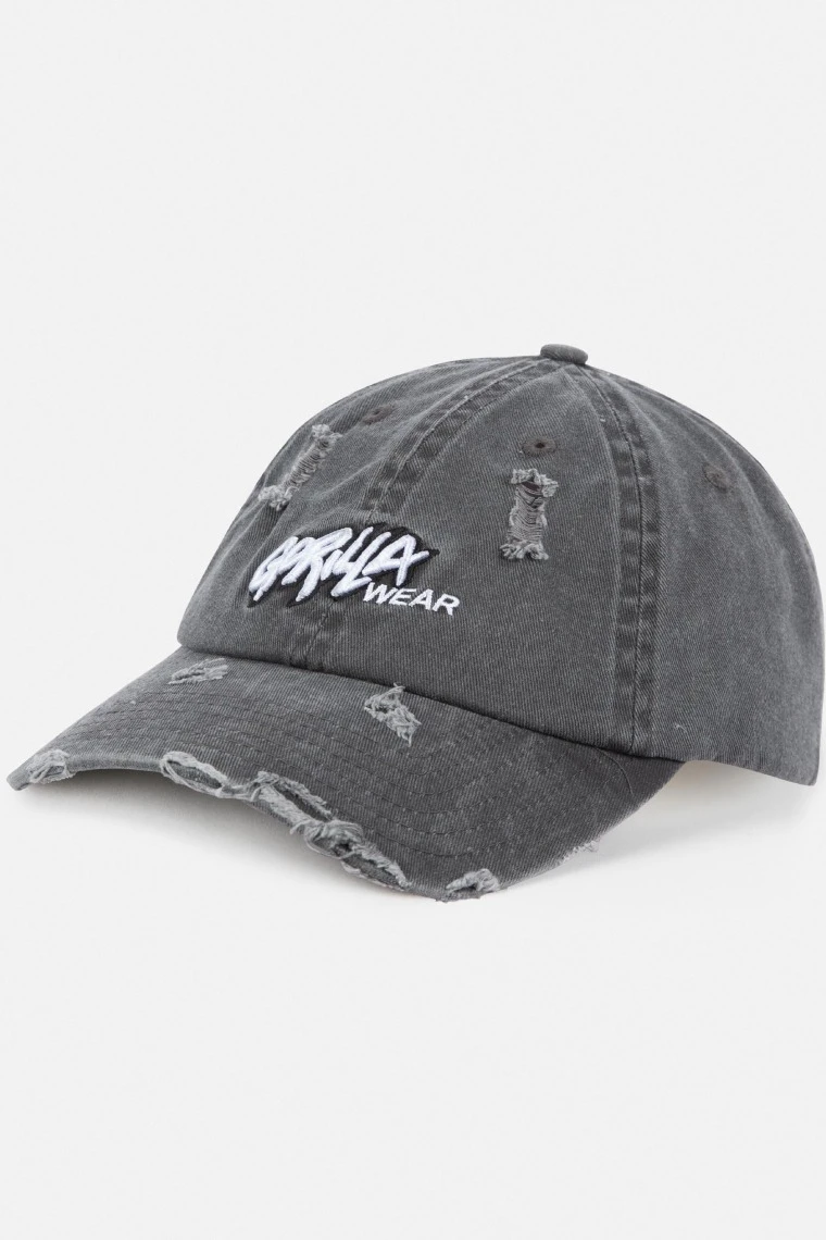 Galway Distressed Cap - Washed Gray - Image 1