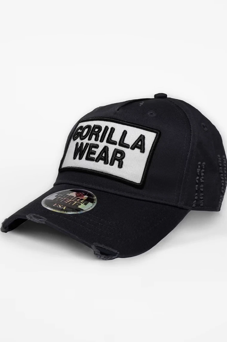 Harrison Cap - Black/White - Image 1