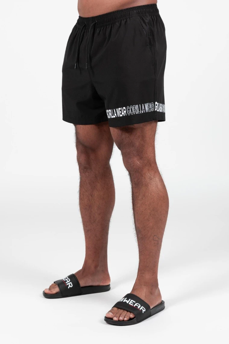 Otis Swim Shorts - Black - Image 1