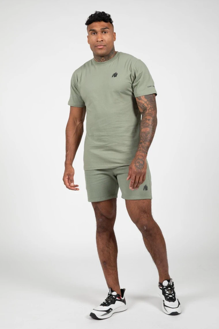 Leon Ensemble (T-Shirt & Short) - Green - Image 1