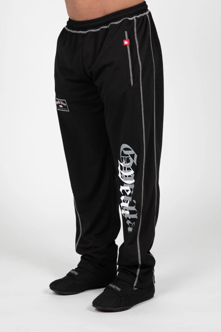 Marlow Mesh Pants - Black/Gray - Image 1