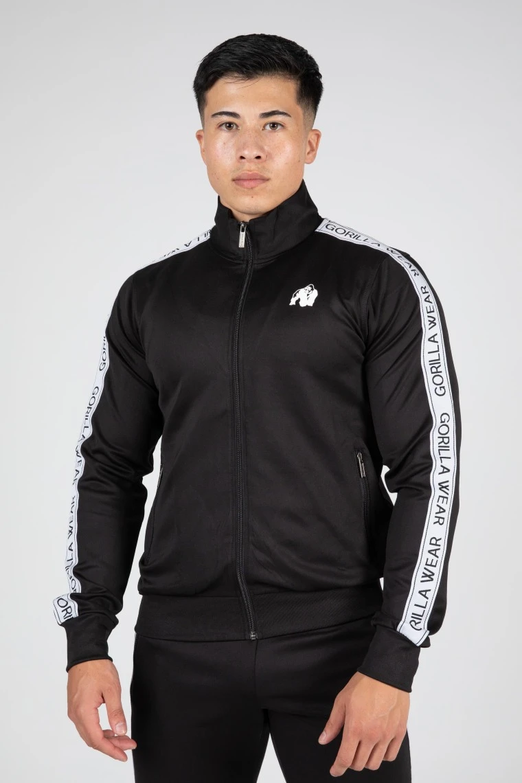 Delaware Track Jacket - Black - Image 1