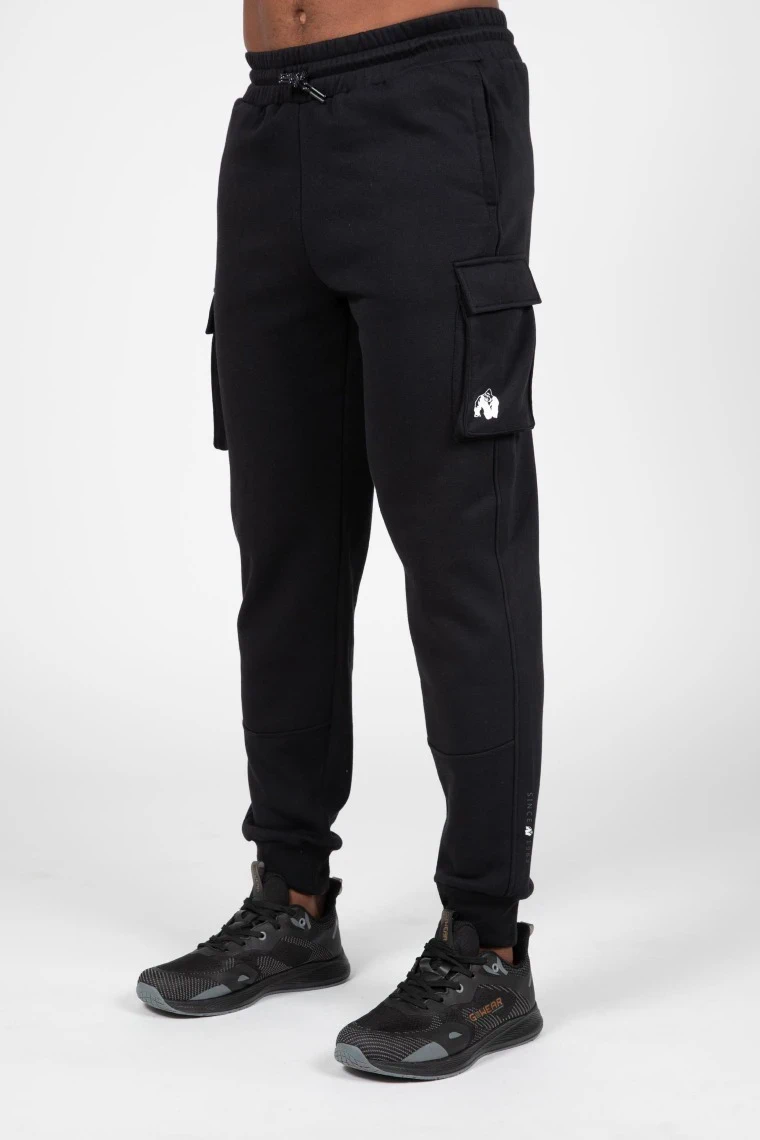 Hudson Cargo Sweatpants - Black - Image 1