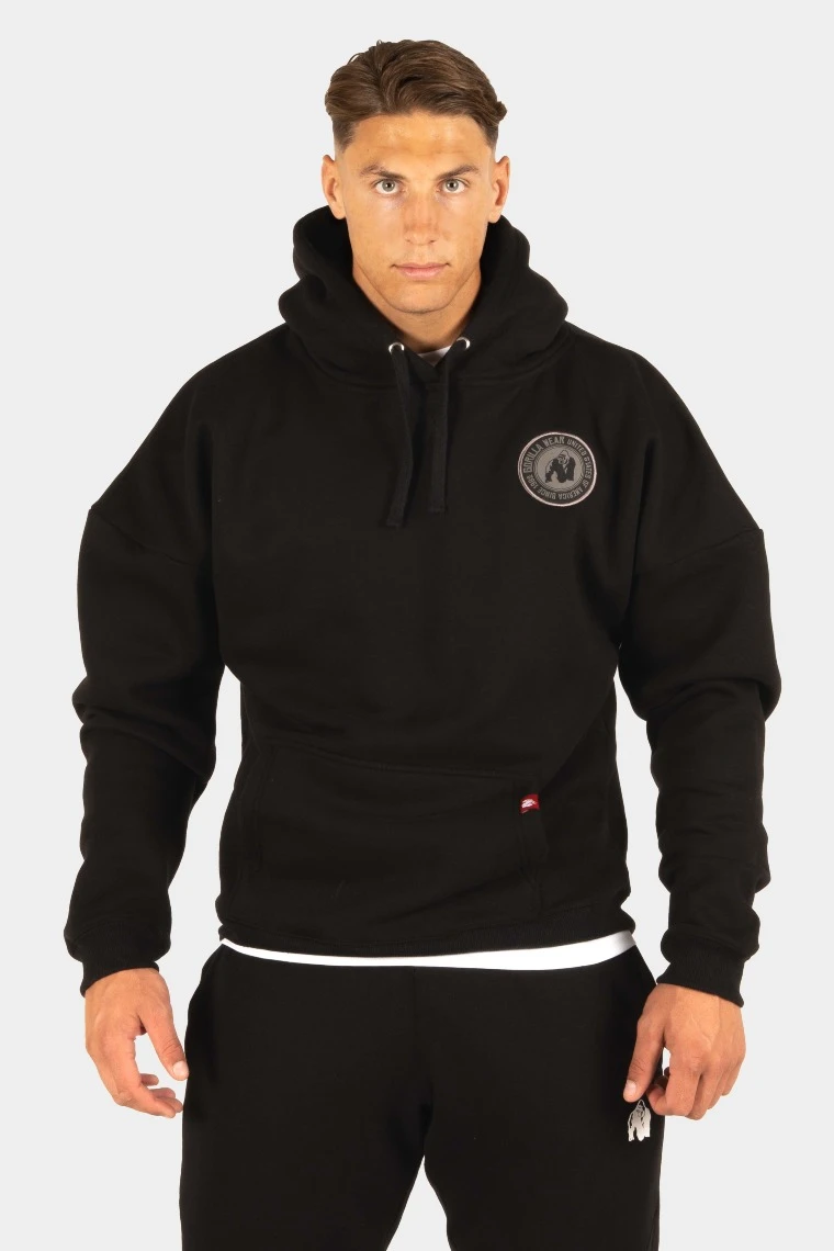 Jordan Oversized Hoodie - Black - Image 1