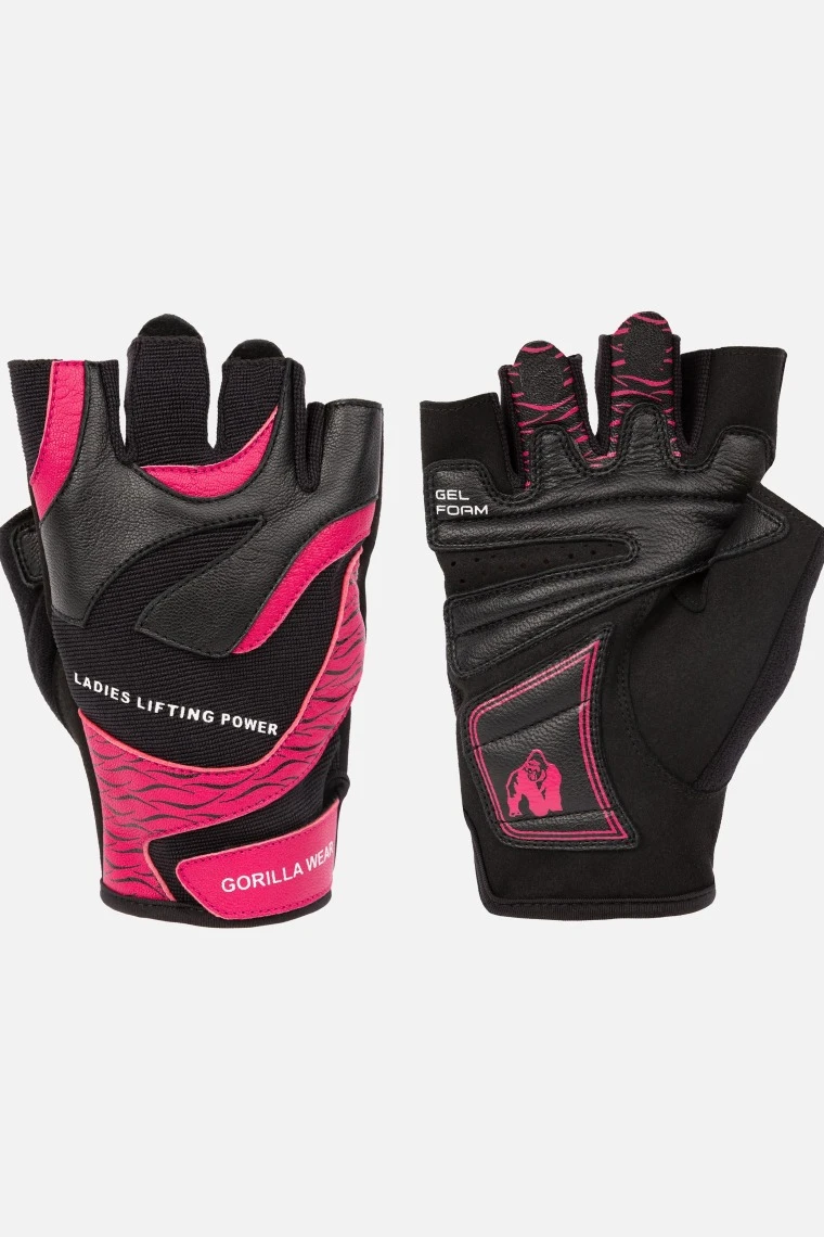 Women's Fitness Gloves 2.0 - Black/Pink - Image 1
