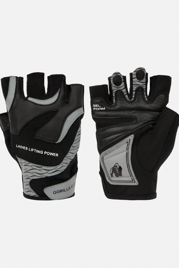 Women's Fitness Gloves 2.0 - Black/Gray - Image 1