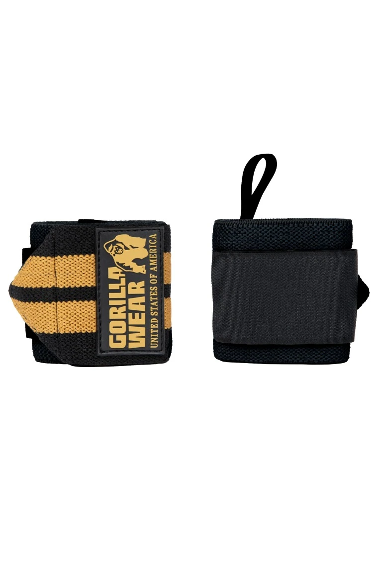 Wrist Wraps PRO - Black/Gold - Image 1