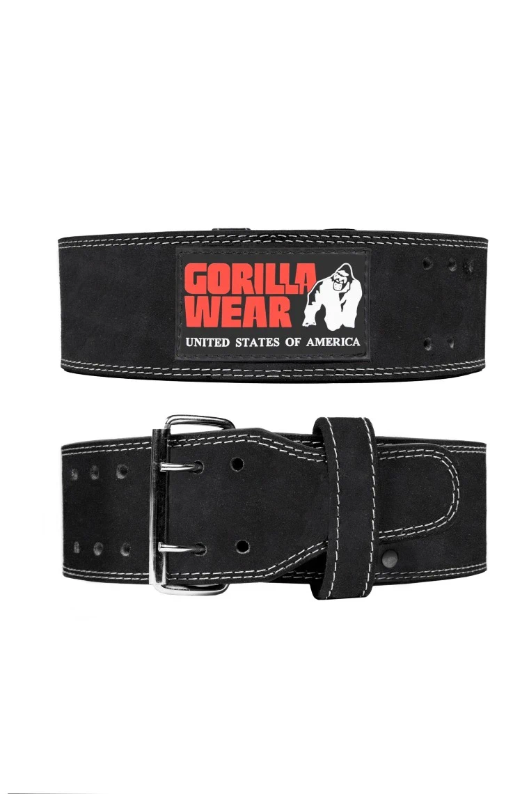 Leather Lifting Belt - Black - Image 1